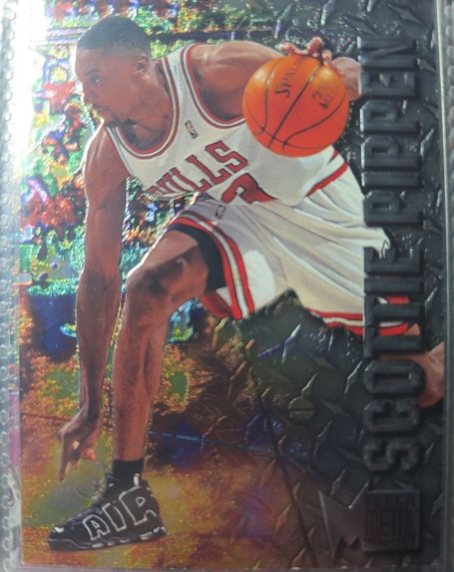 1996-97 Fleer Metal #14 Scottie Pippen — front