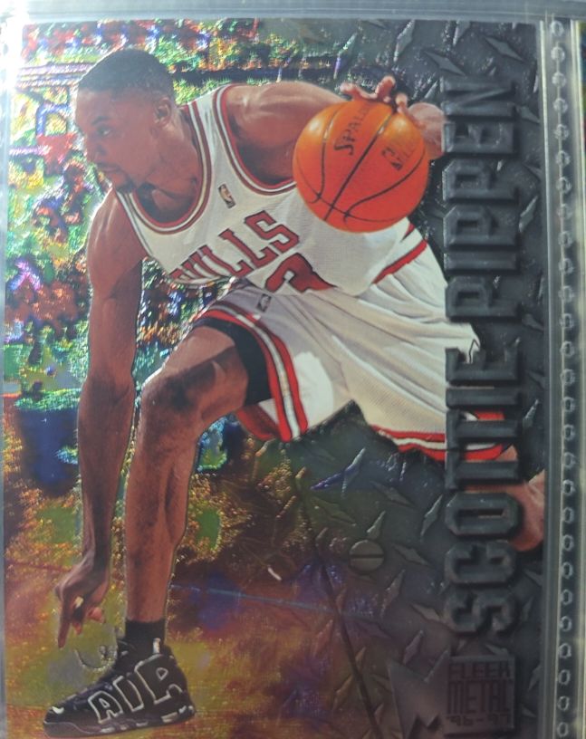 1996-97 Fleer Metal #14 Scottie Pippen — front