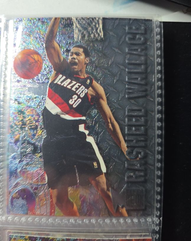 1996-97 Fleer Metal #208 Rasheed Wallace — front