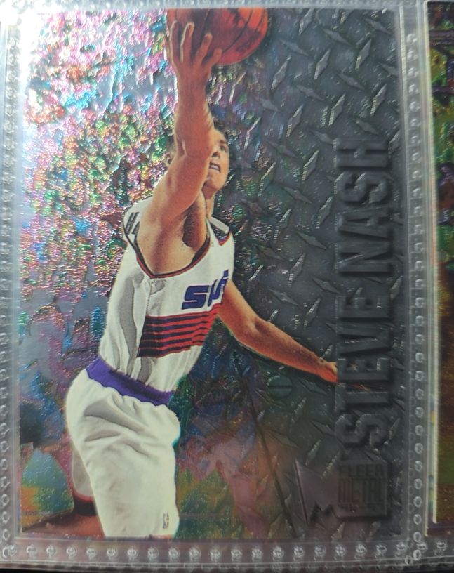 1996-97 Fleer Metal #205 Steve Nash — front