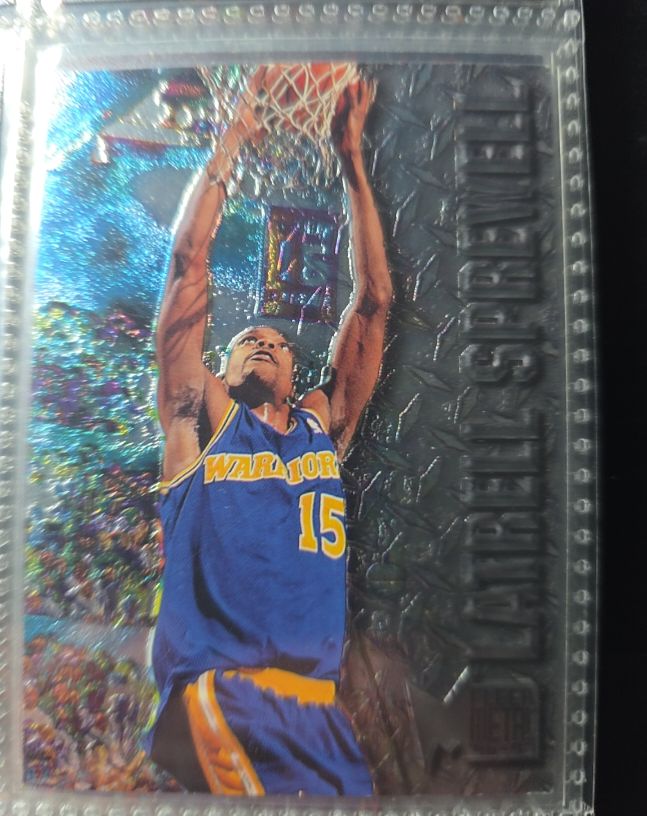 1996-97 Fleer Metal #34 Latrell Sprewell — front