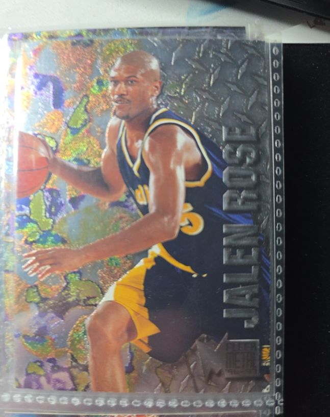 1996-97 Fleer Metal #178 Jalen Rose — front