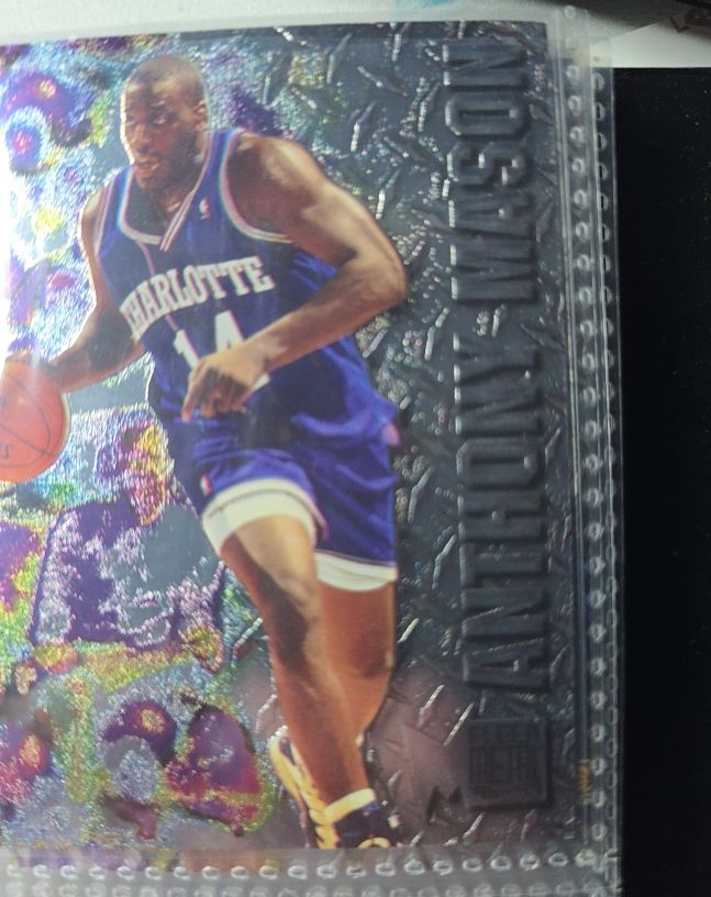 1996-97 Fleer Metal #156 Anthony Mason — front