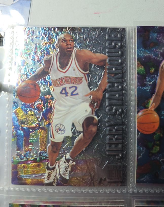 1996-97 Fleer Metal #73 Jerry Stackhouse — front
