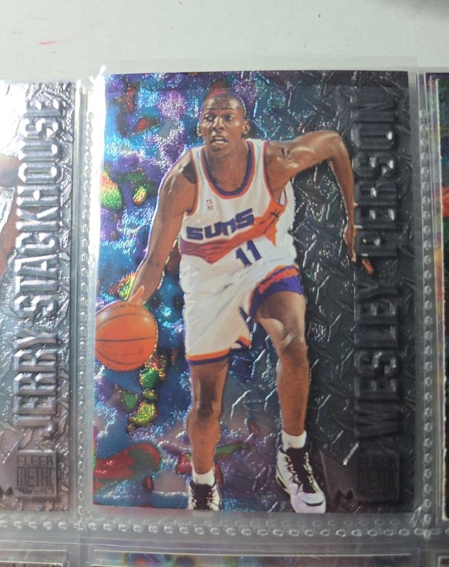 1996-97 Fleer Metal #78 Wesley Person — front