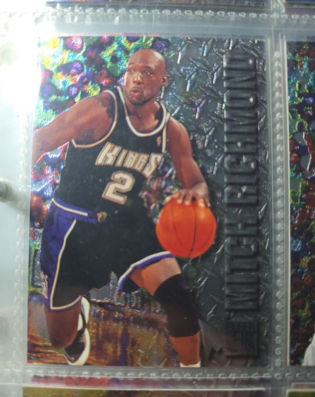 1996-97 Fleer Metal #87 Mitch Richmond — front