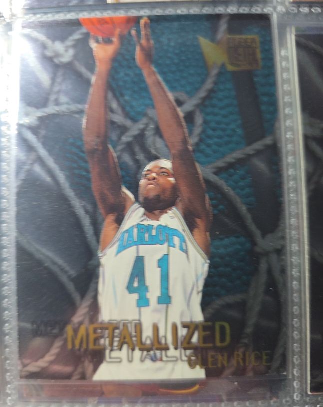 1996-97 Fleer Metal #130 Glen Rice — front