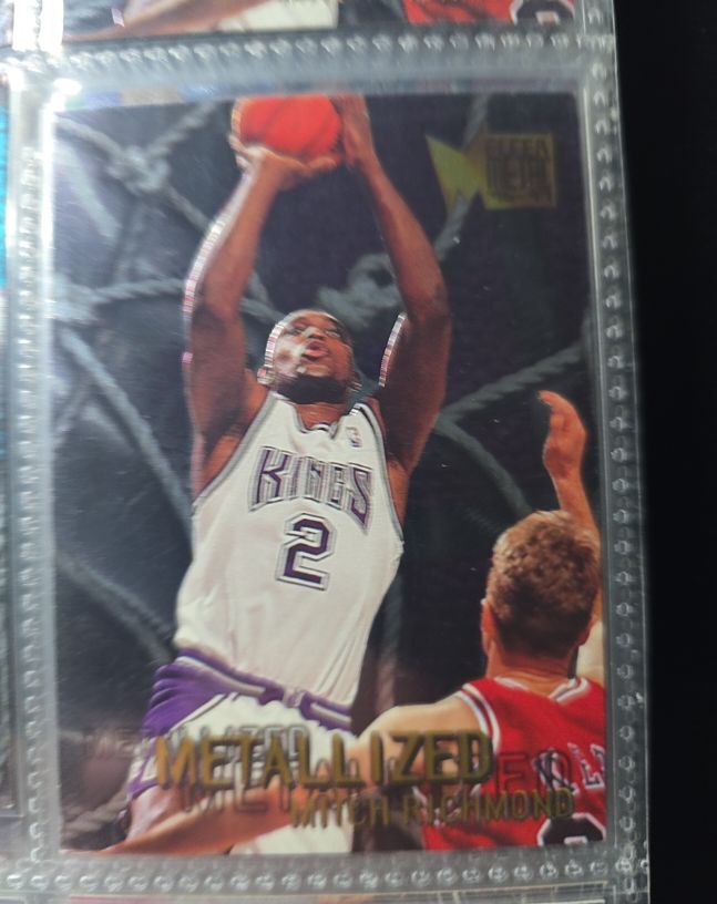 1996-97 Fleer Metal #131 Mitch Richmond — front