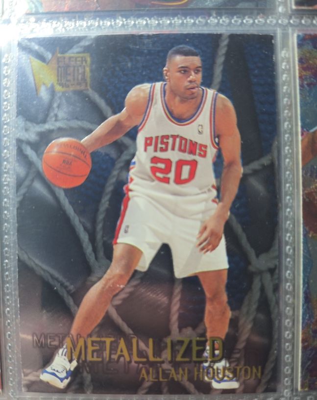 1996-97 Fleer Metal #126 Allan Houston — front