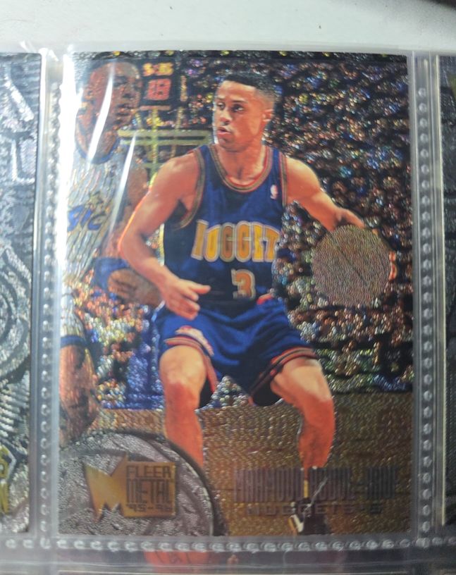 1995-96 Fleer Metal #24 Mahmoud Abdul-Rauf — front