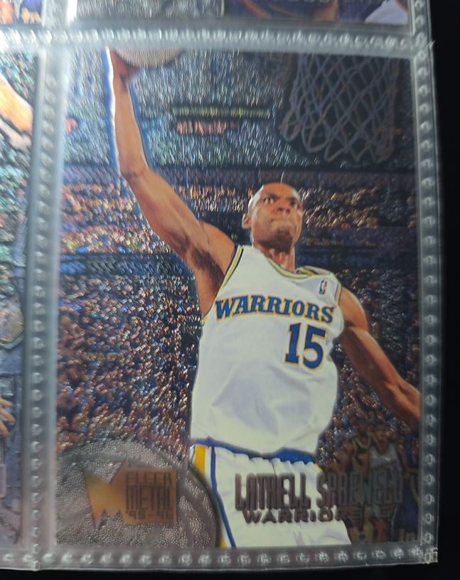 1995-96 Fleer Metal #36 Latrell Sprewell — front
