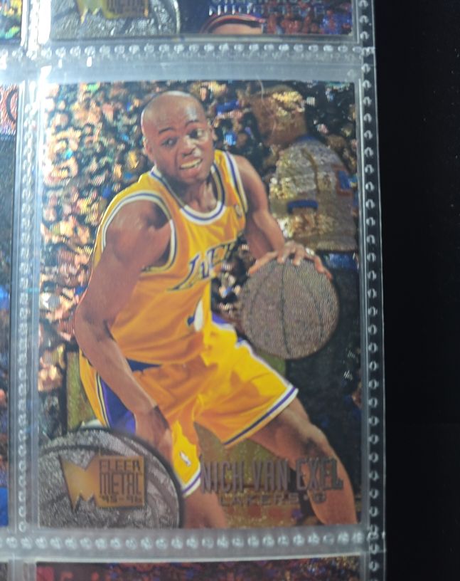 1995-96 Fleer Metal #55 Nick Van Exel — front