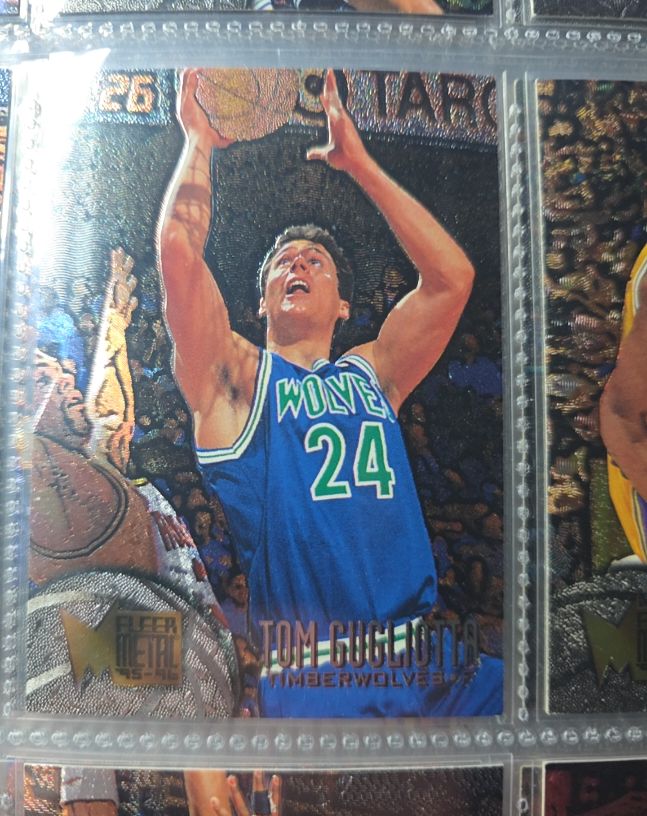 1995-96 Fleer Metal #65 Tom Gugliotta — front