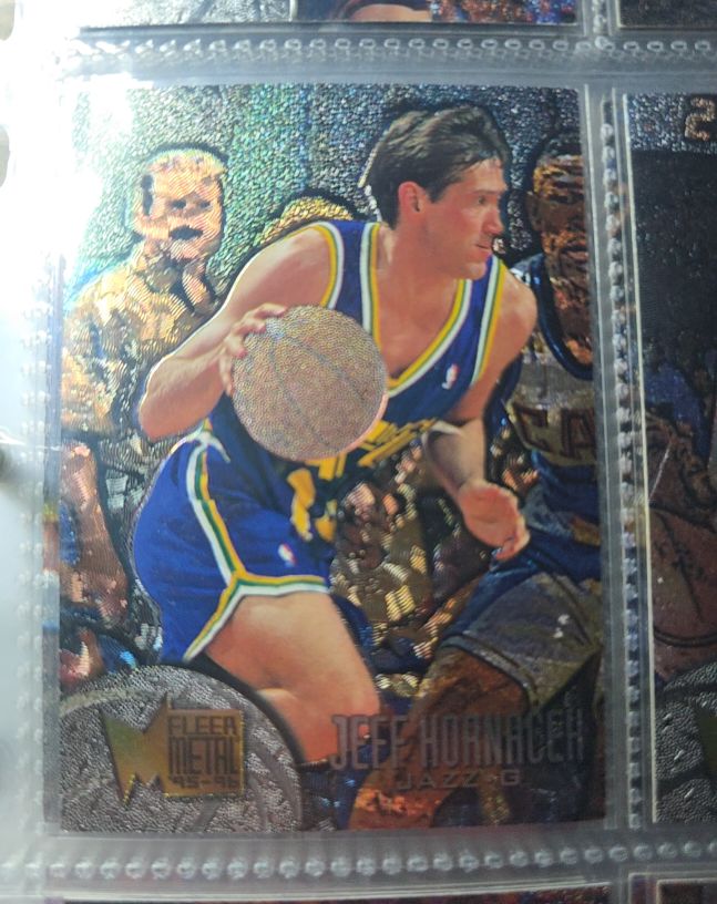 1995-96 Fleer Metal #109 Jeff Hornacek — front