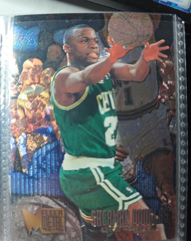 1995-96 Fleer Metal #6 Sherman Douglas — front