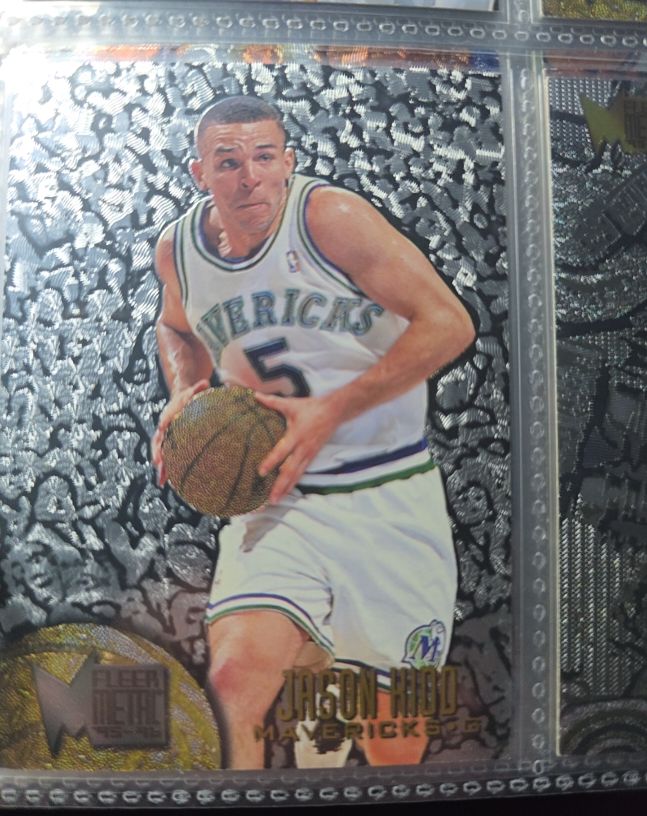 1995-96 Fleer Metal #22 Jason Kidd — front