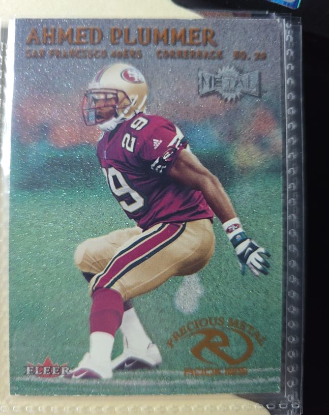 2000 Fleer Metal Precious Metal Rookies #247 Ahmed Plummer — front