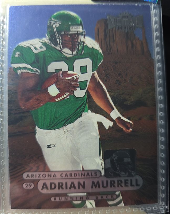 1998 Skybox Metal Universe #29 Adrian Murrell — front