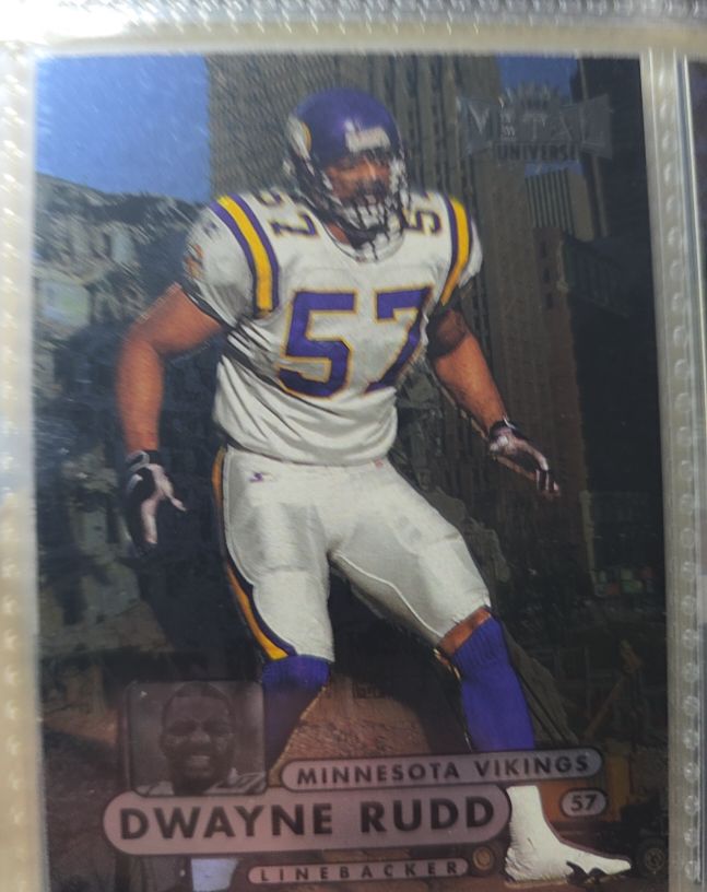 1998 Metal Universe #156 Dwayne Rudd — front