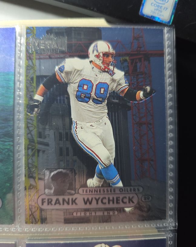 1997 SkyBox Metal Universe #120 Frank Wycheck — front