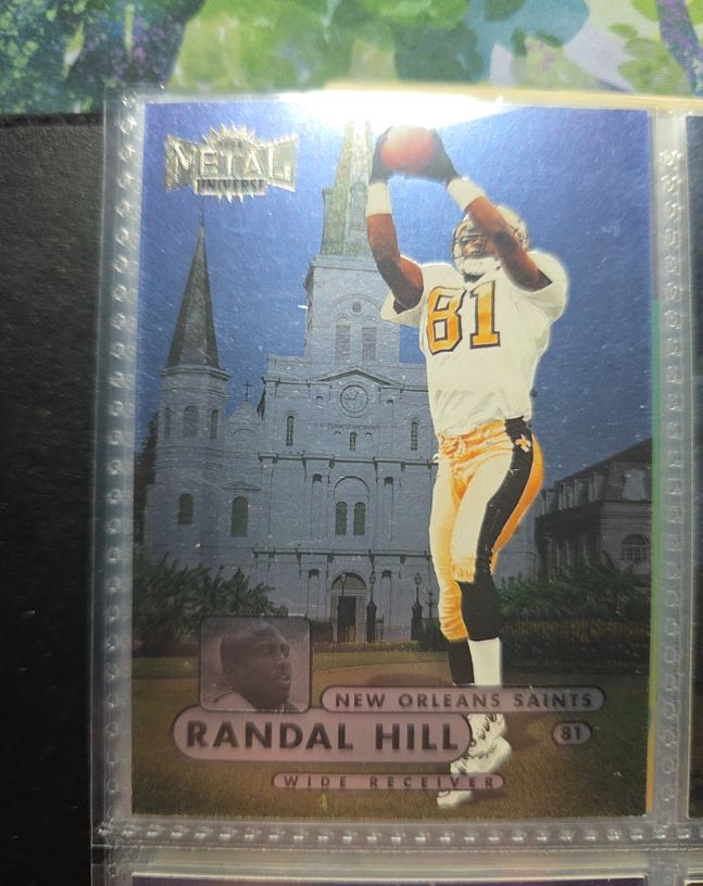 1998 Skybox Metal Universe #36 Randal Hill — front