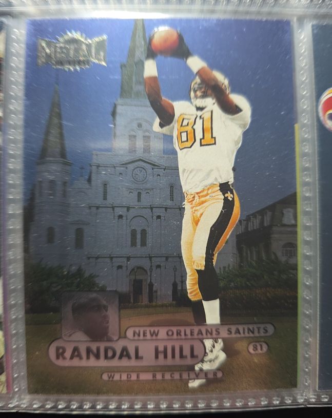 1998 SkyBox Metal Universe #36 Randal Hill — front