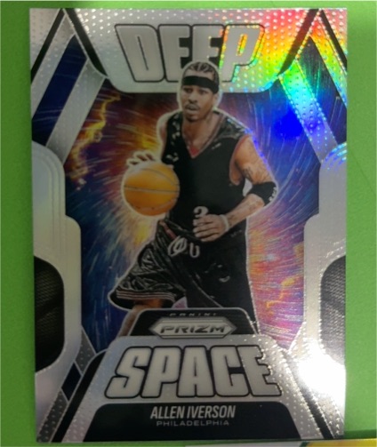 2025-26 Panini Prizm #15 Allen Iverson Deep Space — front