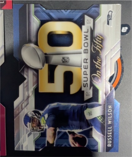 2015 Topps Chrome #SBDC-RW Russell Wilson — front