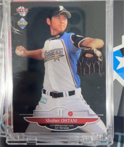 2013 BBM 1st Version #183 Shohei Ohtani — front