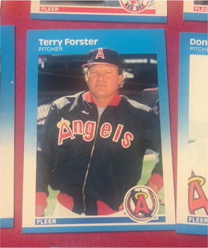 1987 Fleer #80 Terry Forster — front
