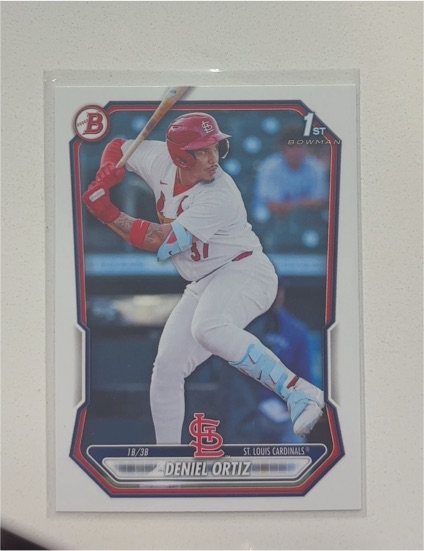 2026 Bowman #BP-22 Deniel Ortiz — front