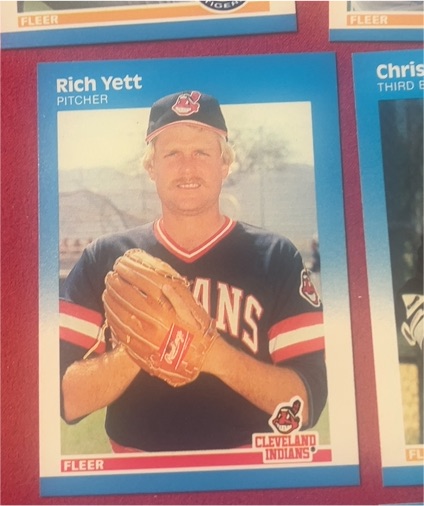 1987 Fleer #263 Rich Yett — front