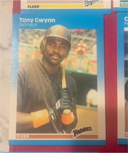 1987 Fleer #416 Tony Gwynn — front