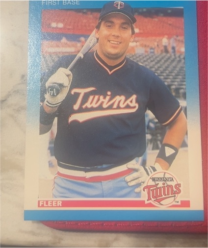 1988 Fleer #13 Kent Hrbek — front