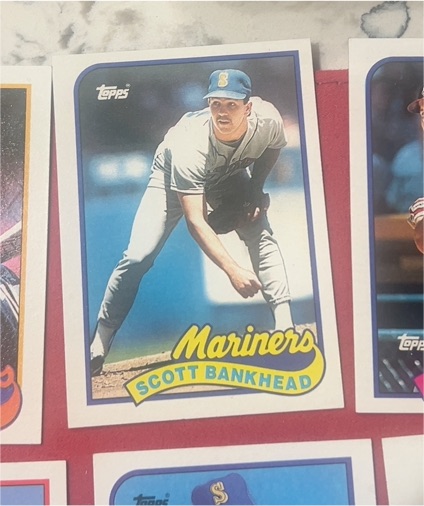 1989 Topps #244 Scott Bankhead — front