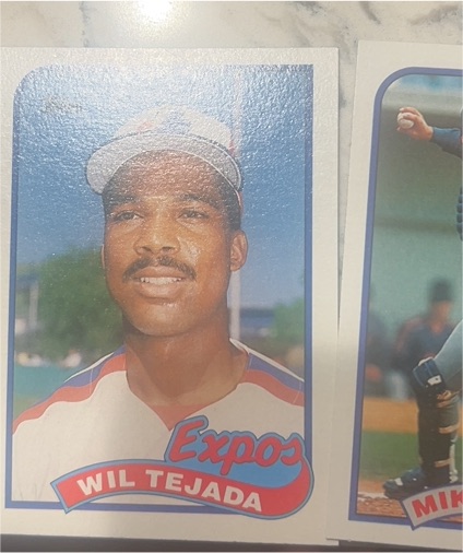 1990 Fleer #Wil Tejada — front
