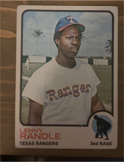 1973 Topps #378 Lenny Randle — front