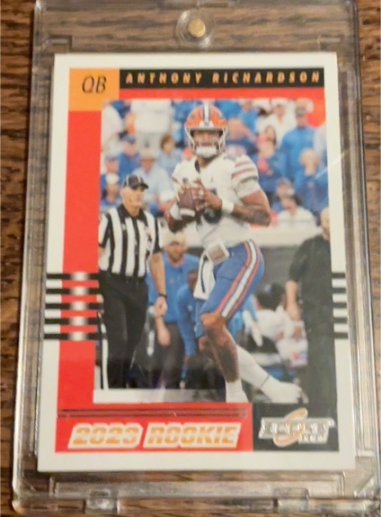 2023 Score - 2003 Throwback Rookie #4 Anthony Richardson — front