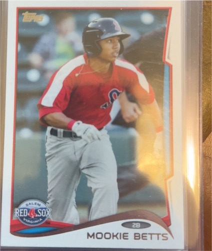 2014 Topps Pro Debut #71 Mookie Betts — front