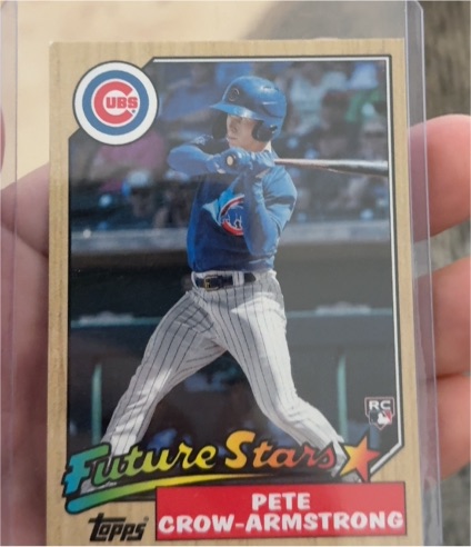 2022 Topps Cubs Season Ticket Holder #12 Pete Crow-Armstrong — front
