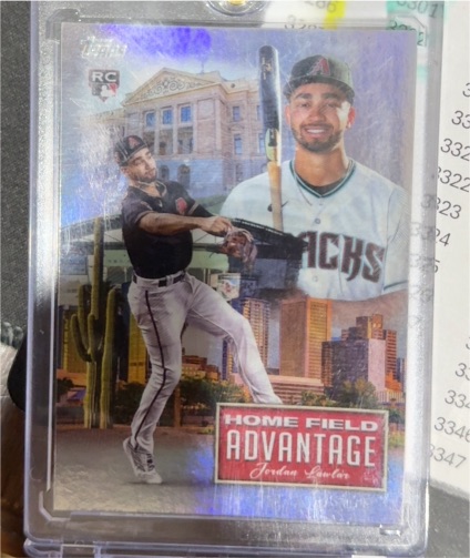 2024 Topps Series 2 Home Field Advantage #HFA-14 Jordan Lawlar — front