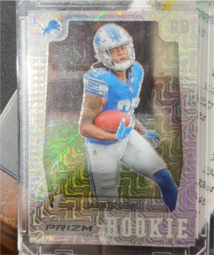 2023 Panini Prizm Flashback Rookie #PFR-7 Jahmyr Gibbs — front