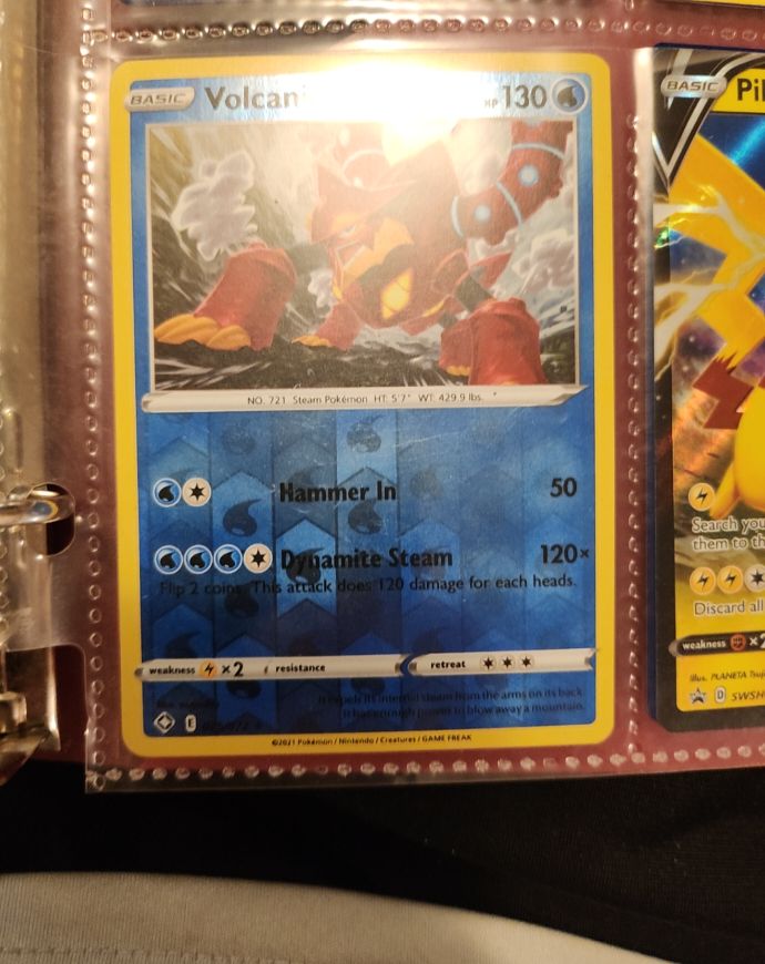 2021 Pokémon #31 Volcanion — front