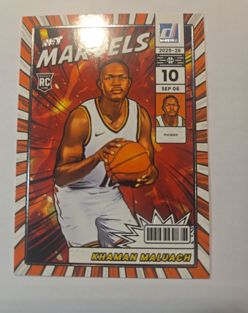 2025-26 Donruss Net Marvels #10 Khaman Maluach — front