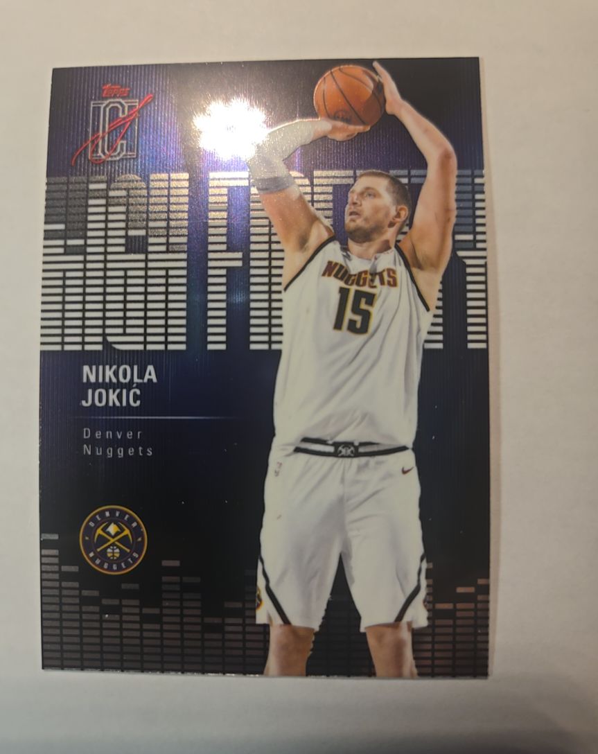 2025-26 Topps Signature Class #HF-21 Nikola Jokic — front