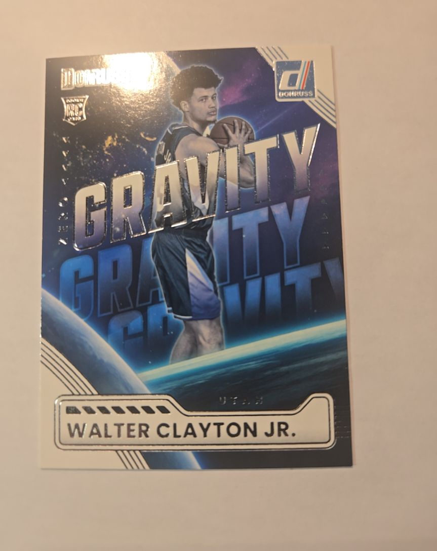 2025-26 Donruss Basketball Zero Gravity #9 Walter Clayton Jr. — front