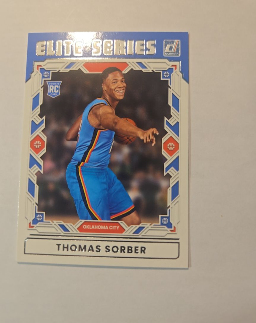 2025-26 Donruss Elite Series #16 Thomas Sorber — front