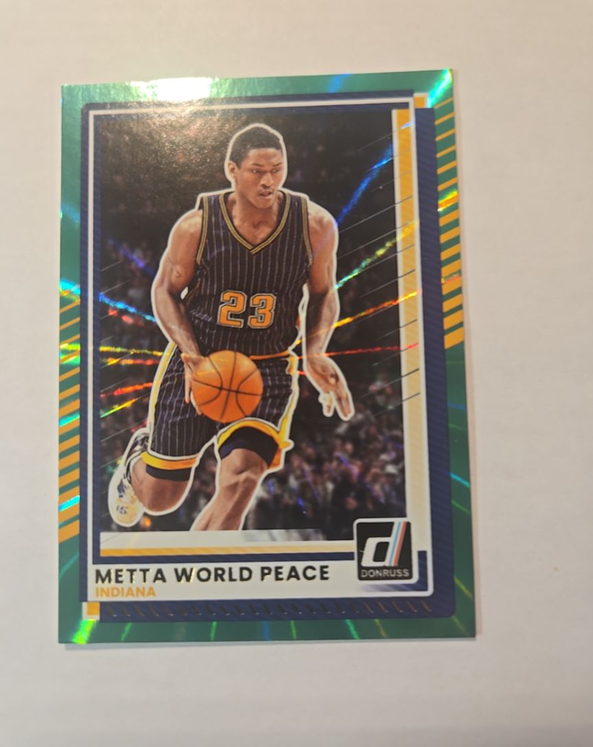 2025-26 Panini Donruss #184 Metta World Peace — front
