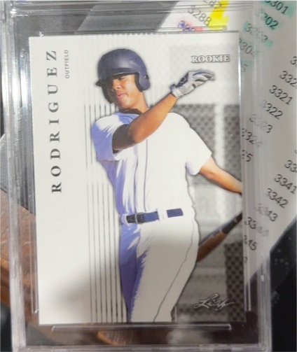 2018 Leaf Rookie #R-07 Julio Rodriguez — front
