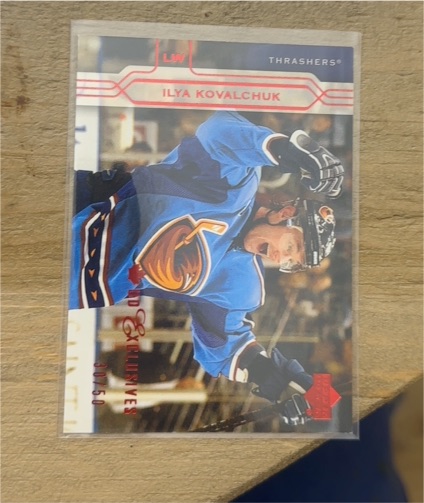 2001-02 Upper Deck #242 Ilya Kovalchuk — front
